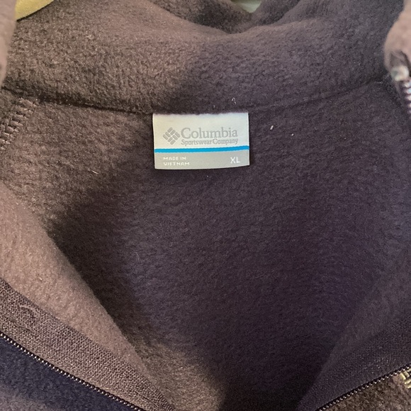 Columbia XL purple front zipper long sleeve jacket - Picture 3 of 11